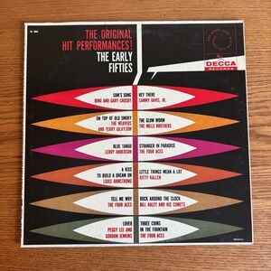 DECCA Records The Original Hit Performances The Early Fifties Vinyl‎ LP Record